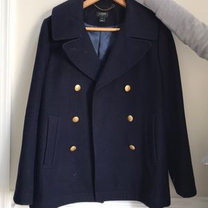 Pea coat navy